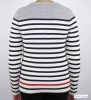 Women's Anchor Striped Jumper, Merino Rich, Made in France (only UK 12 left)