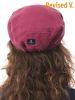 Traditional Breton Cap, Cotton Canvas (Navy & Brick Pink)