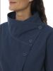 Women's Funnel Neck Summer Jacket, Navy Blue