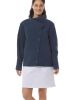 Women's Funnel Neck Summer Jacket, Navy Blue