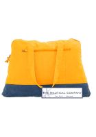Large Zip Beach Bag, Luminous Bright Orange - SOLD OUT