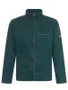 Men's Canvas Worker Jacket with Zip, Petrol Blue