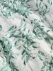 Women's Linen Scarf, Shoal of Fish, Green