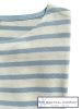 3/4 Sleeve Stripe Top, Cream/Pale Blue