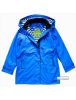 Ladies' Hooded Rain Mac, Royal Blue