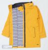 Women's Lined Raincoat with Hood, Yellow