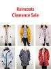 Women's Raincoats - Clearance Minor Imperfects