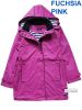 Ladies' Hooded Rain Mac, Pink, Fuchsia Pink & Raspberry