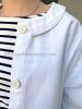 Women's Summer Jacket, White, Peter Pan Collar