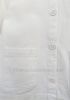 Women's Summer Jacket, White, Peter Pan Collar