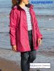Ladies' Hooded Rain Mac, Pink, Fuchsia Pink & Raspberry