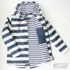 Women's Striped Raincoat (padded) only UK14-FR42-US10 left
