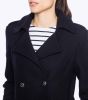 Women's Pea Coat/Reefer Jacket, Navy Blue Wool, Double Breasted - SOLD OUT