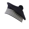 Nautical French Navy Blue Beret Hat