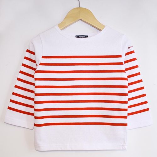 Children's Sailor Top, White/Red (only 6 yr old left)