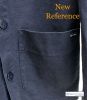 Men's Cotton Canvas French Work Jacket, Navy Blue