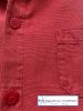 Men's Cotton Canvas French Work Jacket, Red Brick, Saint James Sirocco II