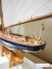 Large Gaff Rigged Sailing Boat Model