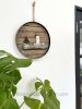Seaside Miniature Ring Wall Art - Lighthouse & Sailing Scenery
